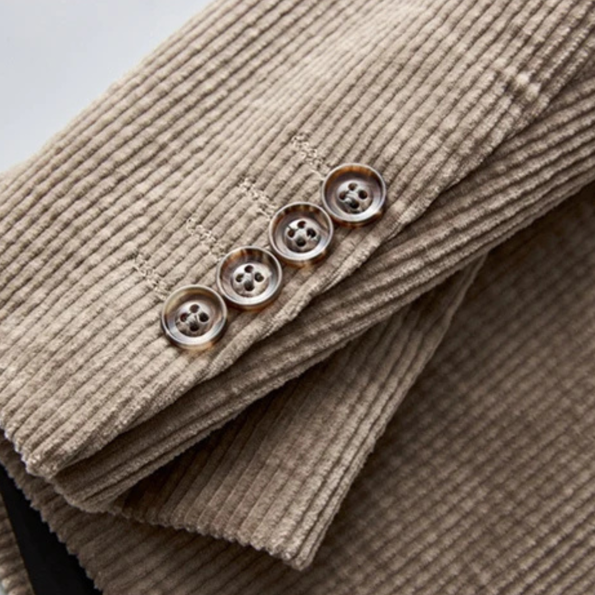 The Menaggio - Blazer élégant en velours côtelé slim fit pour homme