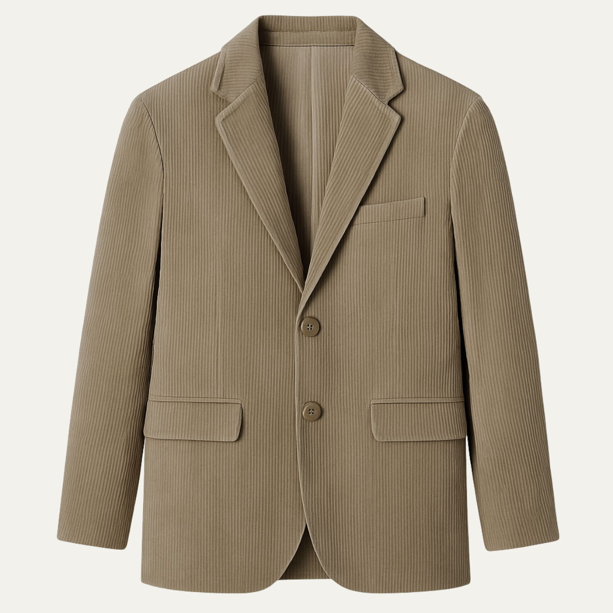 The Menaggio - Blazer élégant en velours côtelé slim fit pour homme
