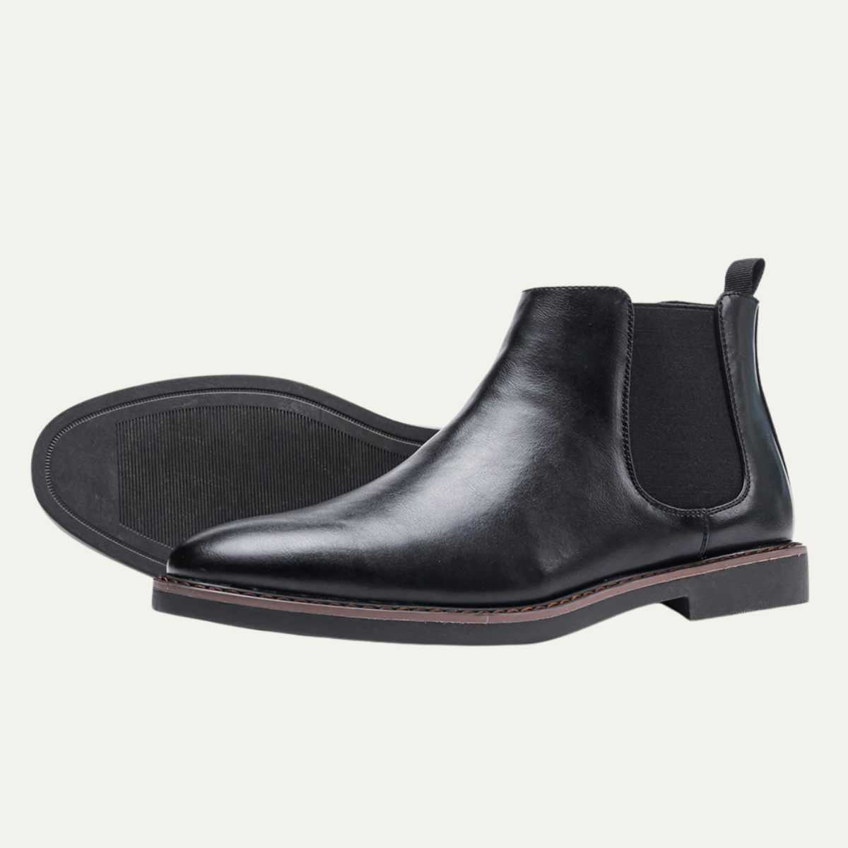 The Tavolara - Bottines Chelsea en Cuir Classiques pour Hommes