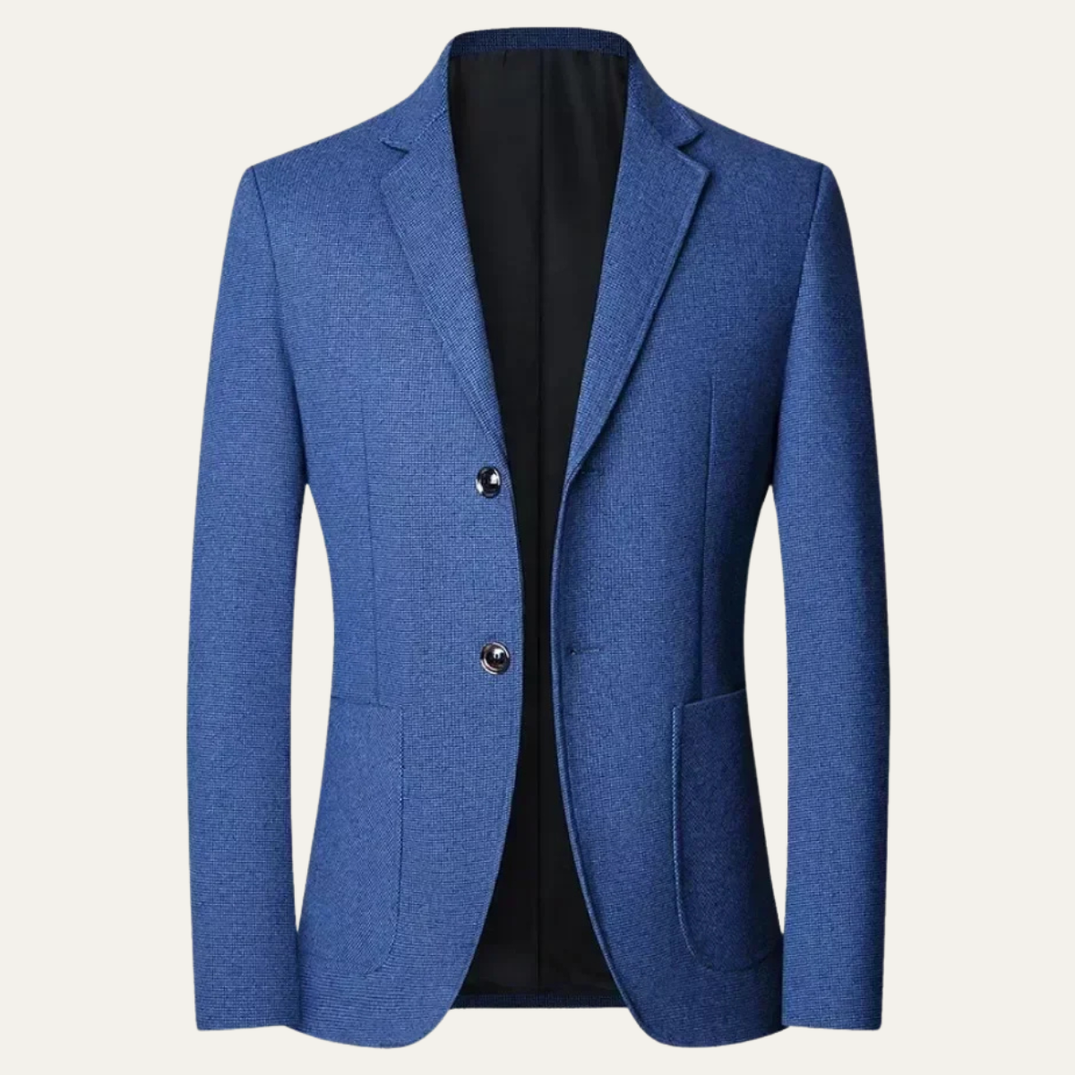 The Greenfield - Blazer de Costume Décontracté à Simple Boutonnage pour Homme