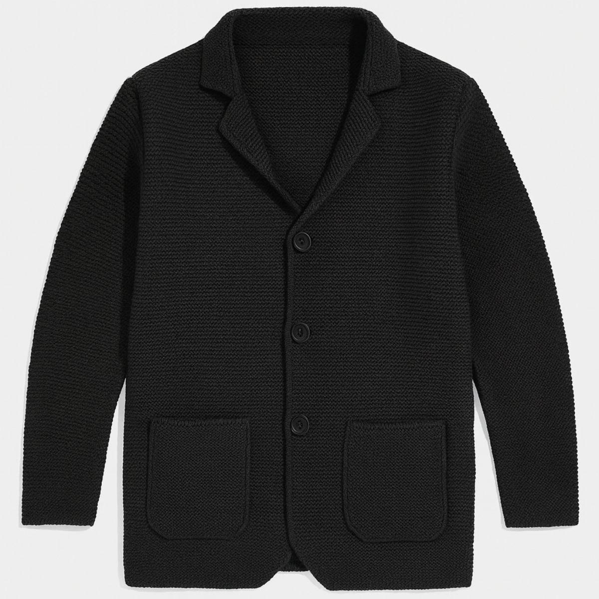The San Marco - Blazer Cardigan Tricoté à Boutons pour Homme