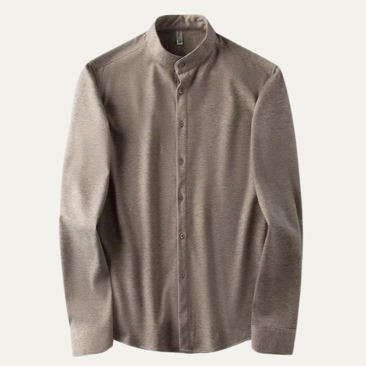 The Rockwell - Chemise en flanelle épaisse pour homme avec col montant