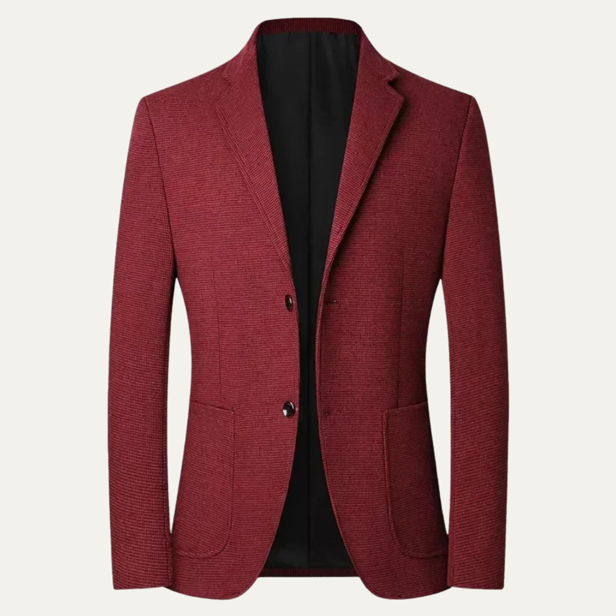 The Greenfield - Blazer de Costume Décontracté à Simple Boutonnage pour Homme