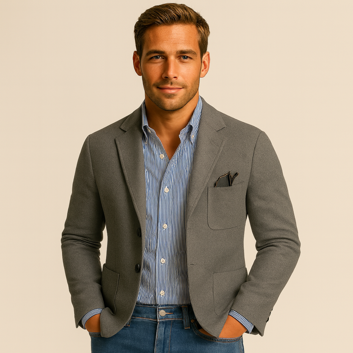 The Oxford Blazer d'été en lin - Invité de mariage Homme - Occasions formelles