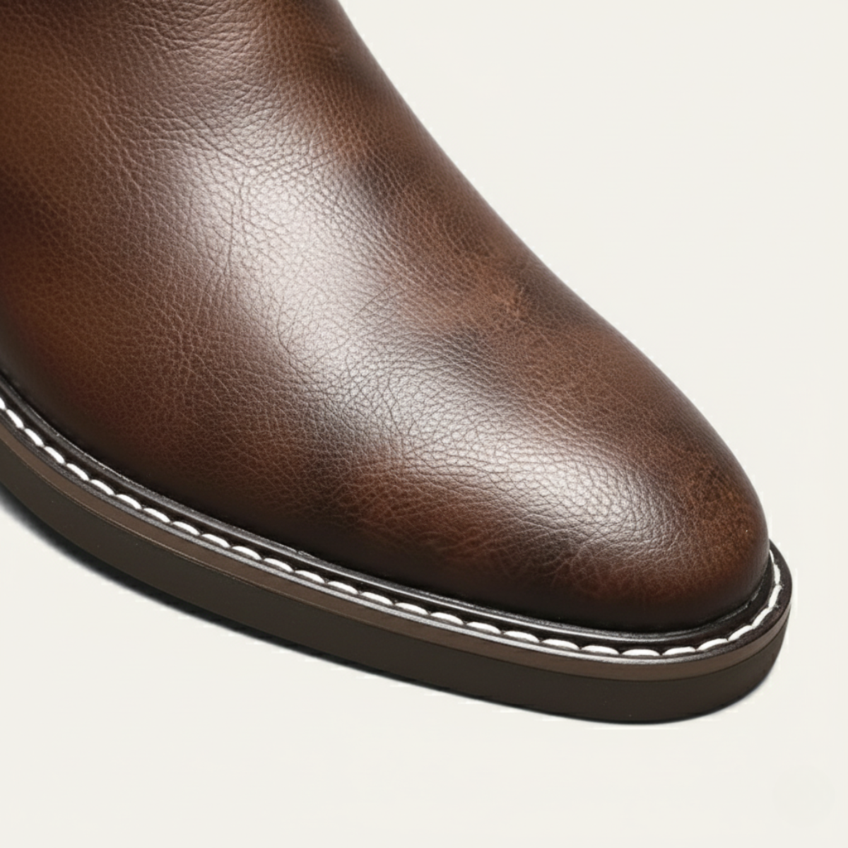 The Wrexham - Bottes Chelsea en Cuir Décontractées pour Hommes