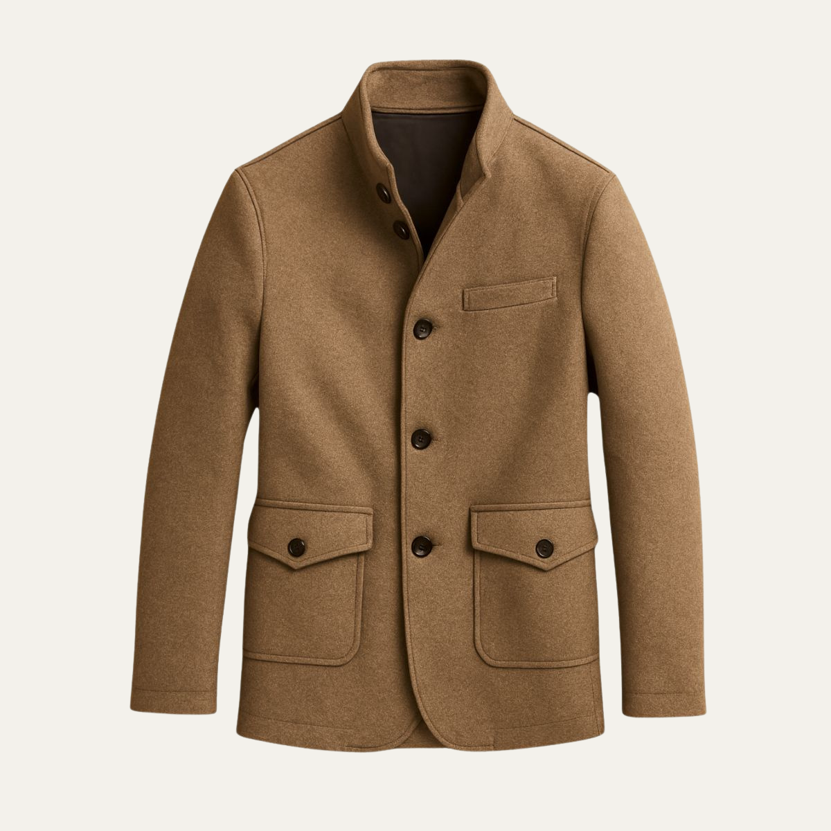 The Rome - Manteau en laine ajusté pour homme