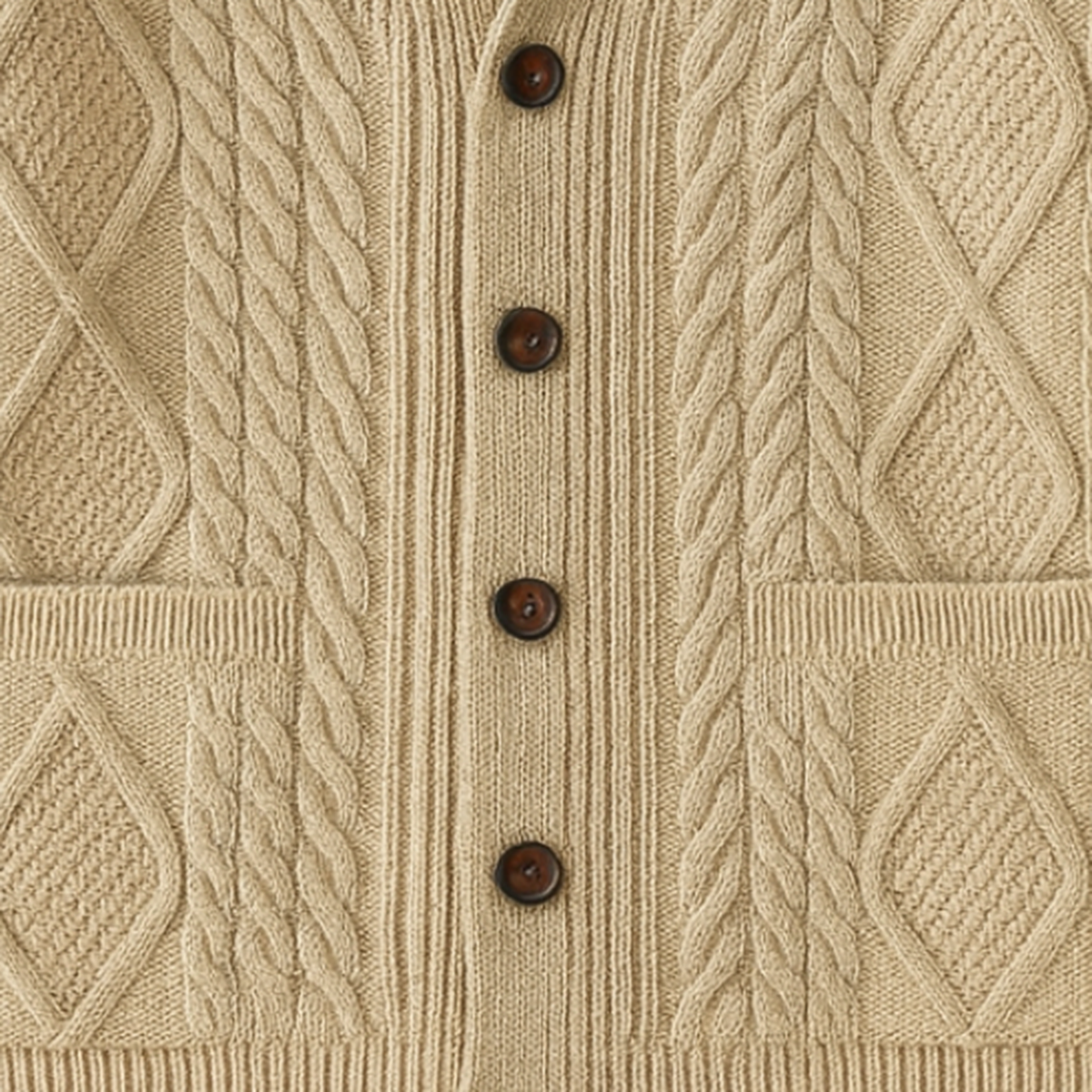 The Winchester - Cardigan 100% Cachemire pour Hommes