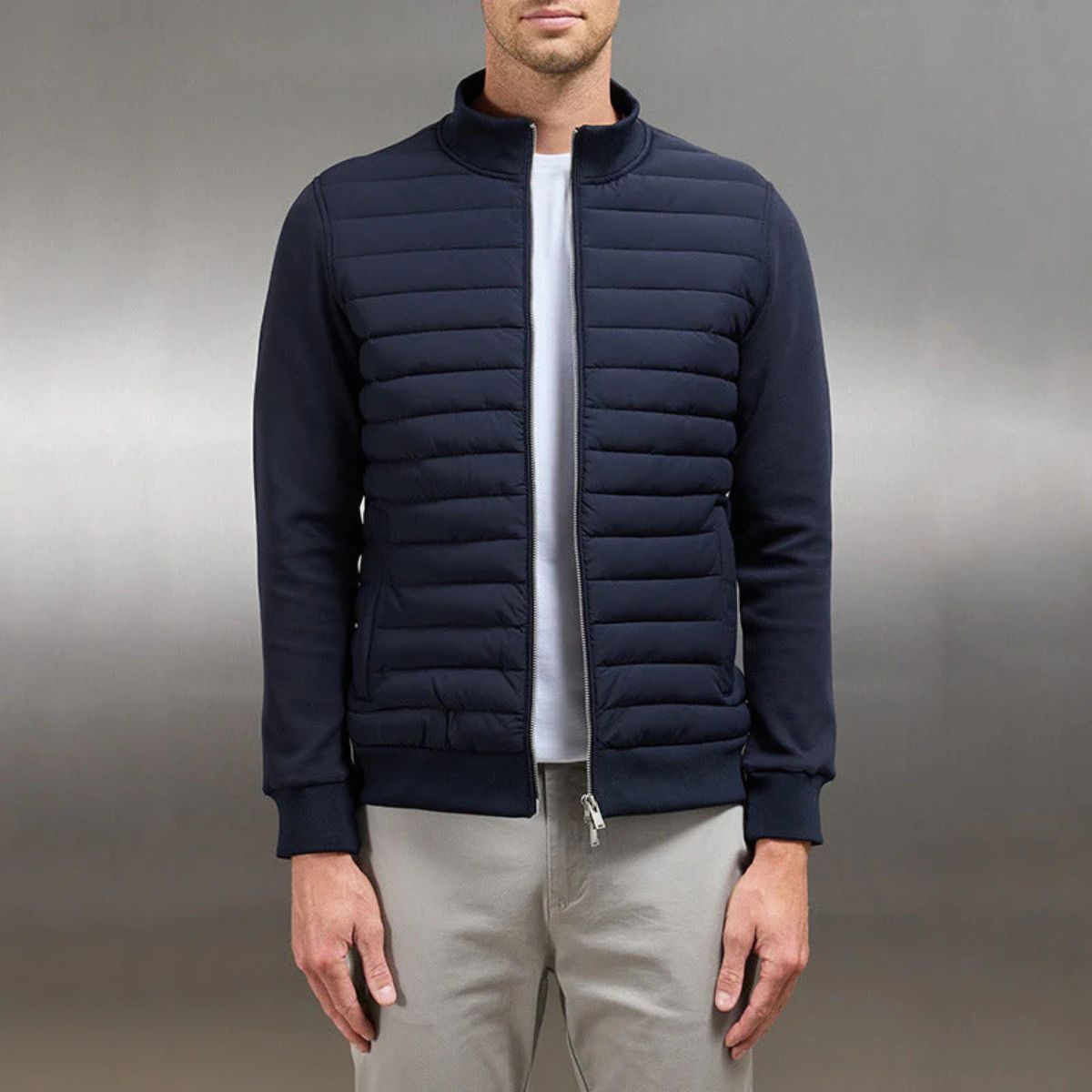 The Copenhagen - Manteau matelassé léger et élégant pour homme