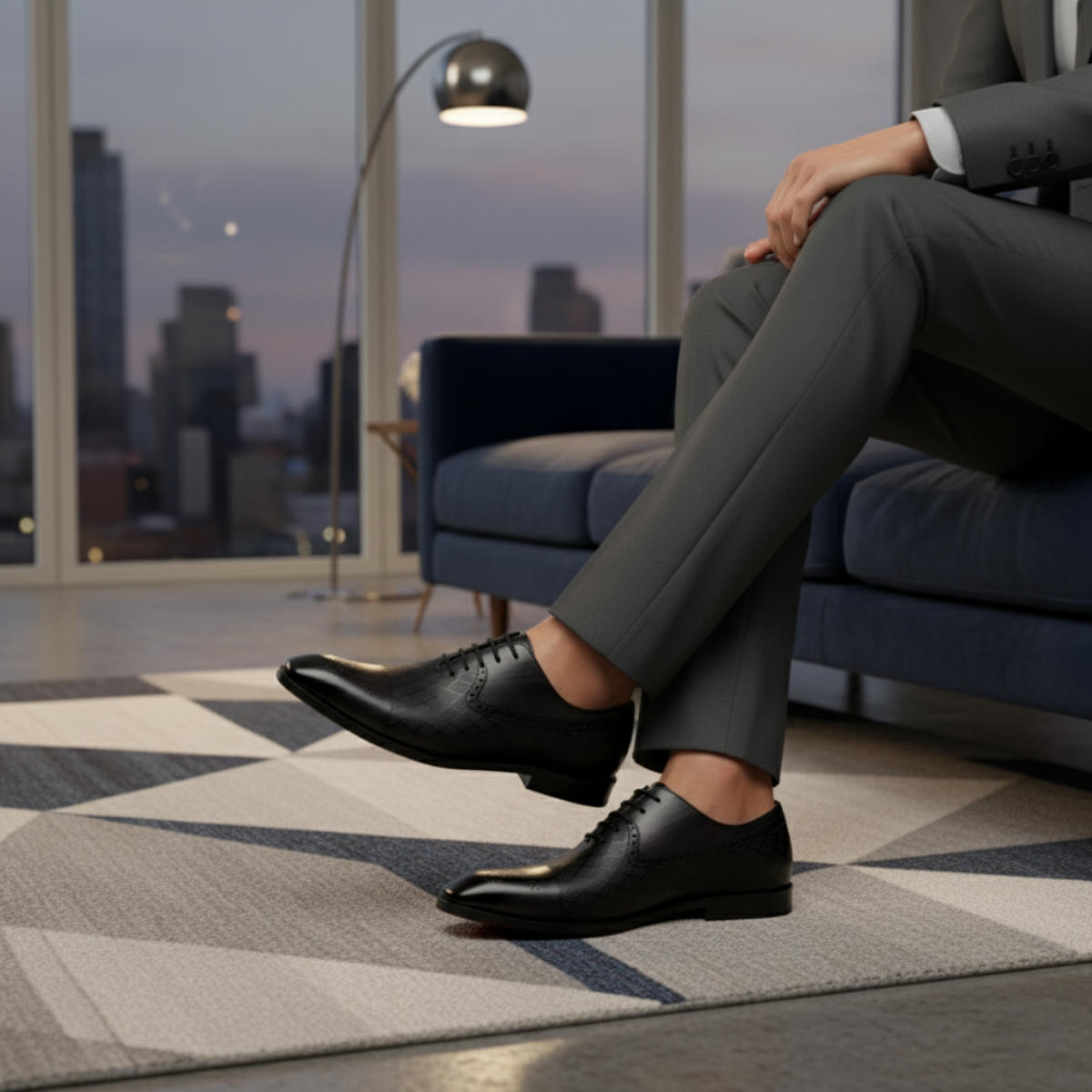 The Bolzano - Les Chaussures de Ville en Cuir pour Hommes – Chaussures à Lacets Élégantes