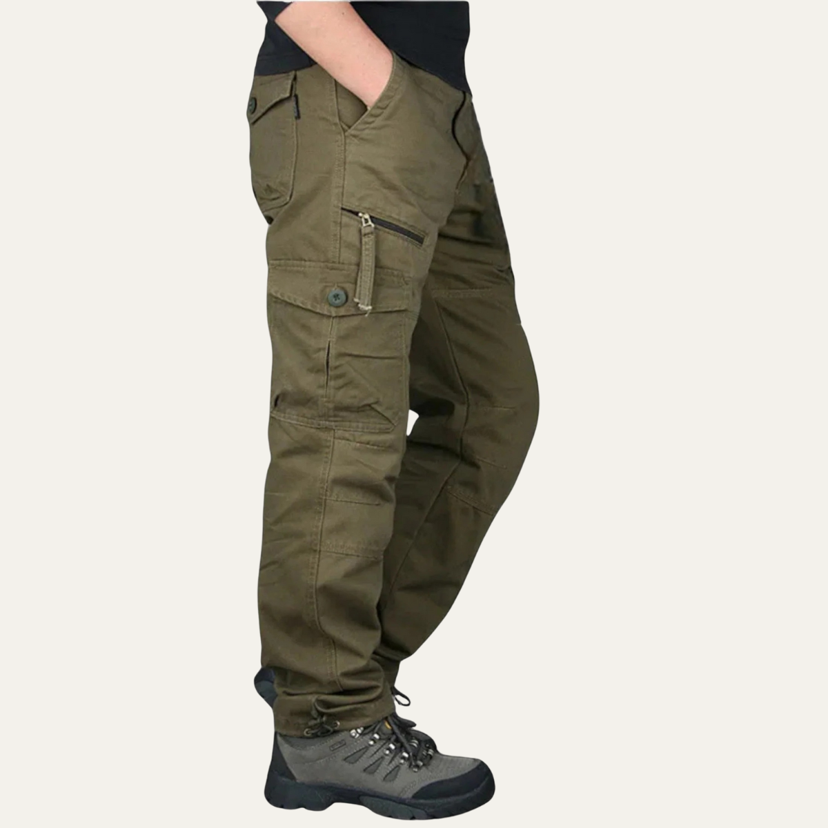 The Castelfranco - Pantalon militaire tactique pour homme avec multiples poches