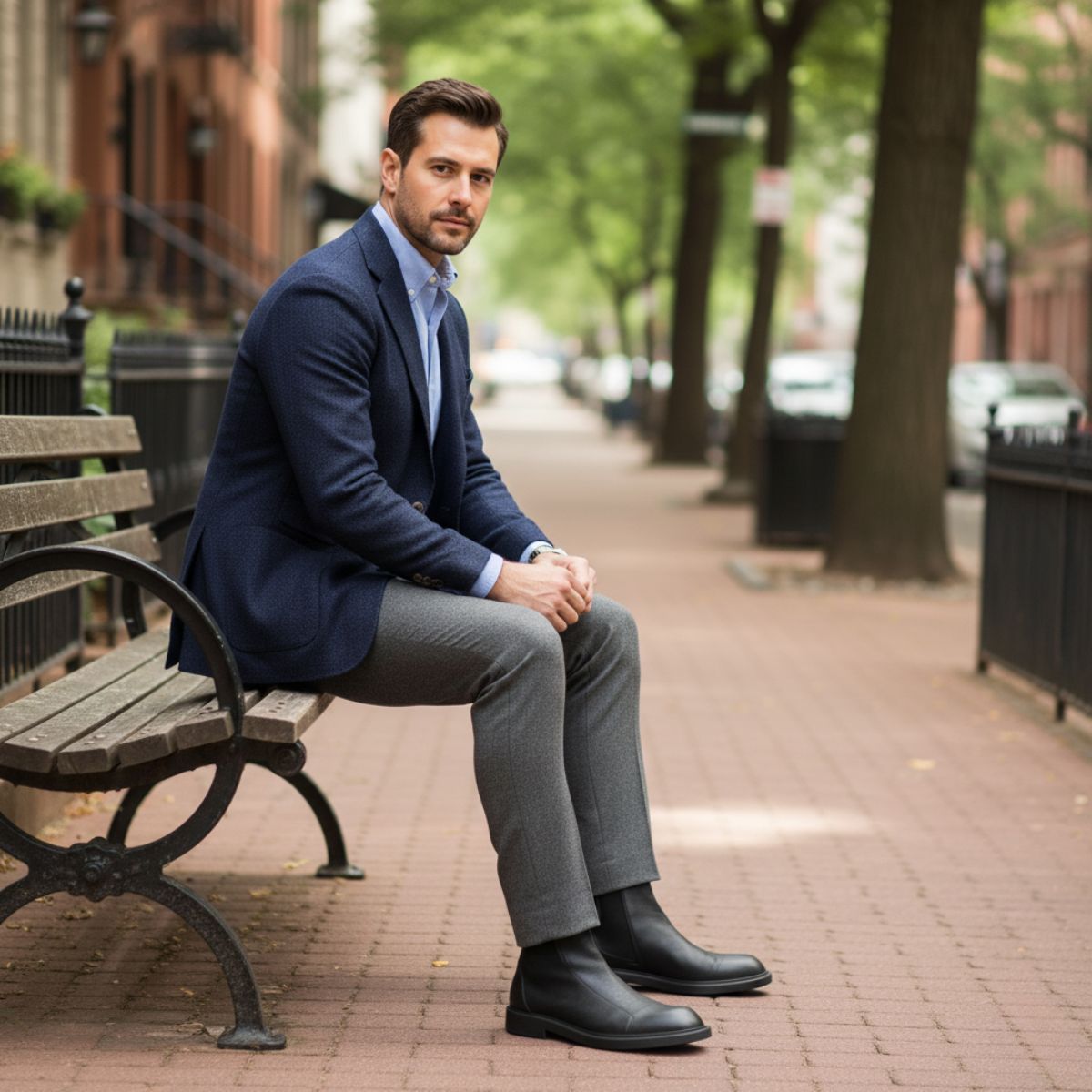 The Cheltenham Bottines en Cuir Durables pour Homme à Porter au Quotidien