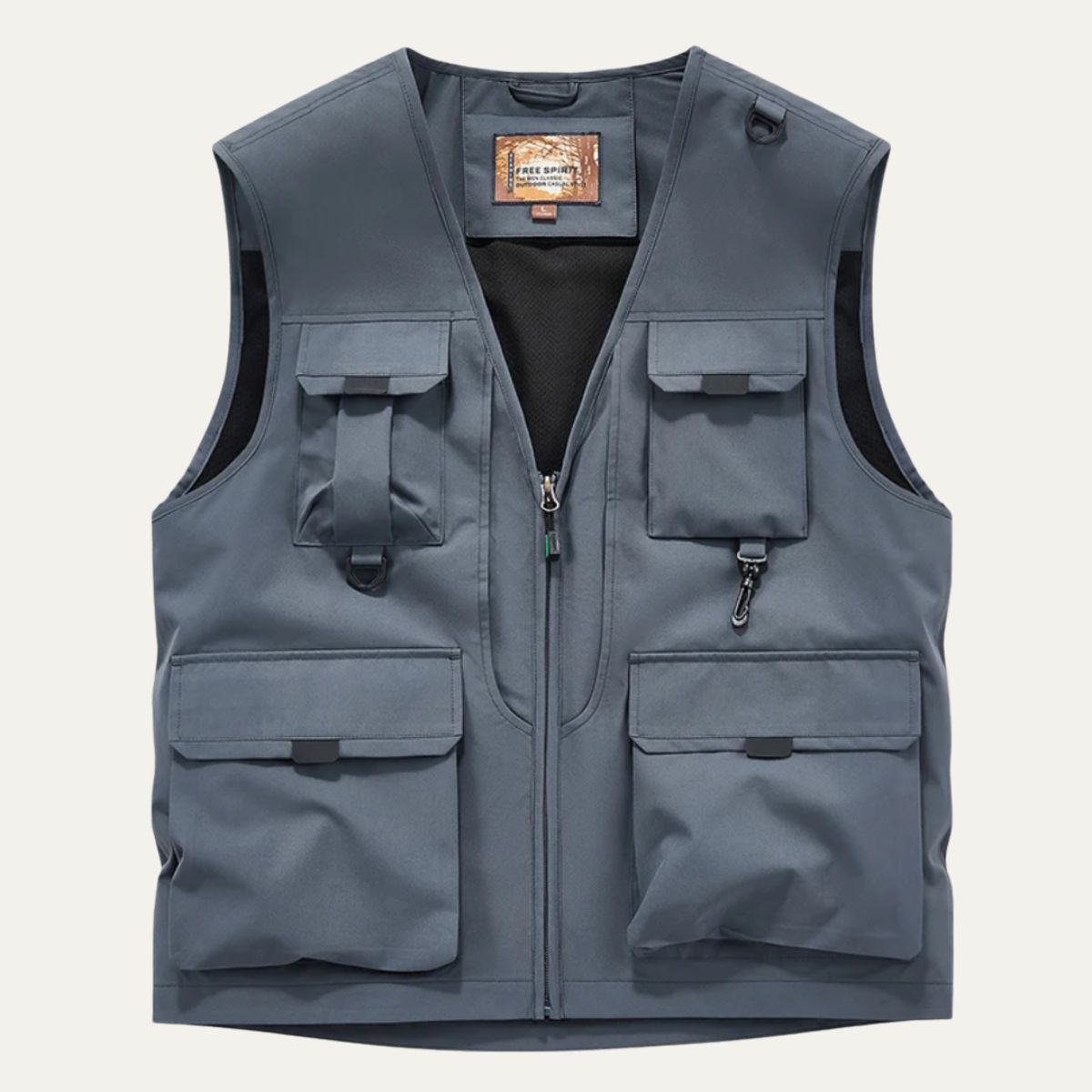 The Sorrento Gilet cargo utilitaire à poches multiples pour homme