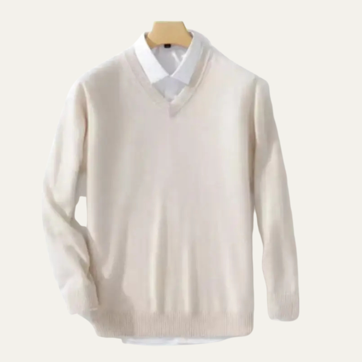 The Brambleton - Pull pour homme 100 % laine cachemire douce et luxueuse