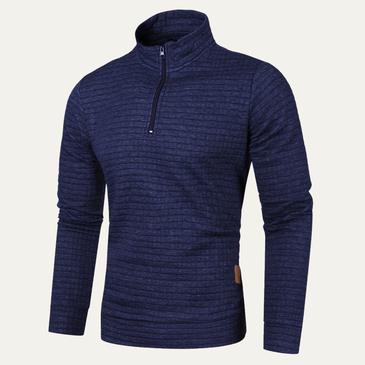 The Watercrest - Pull Zippé Léger Casual pour Homme
