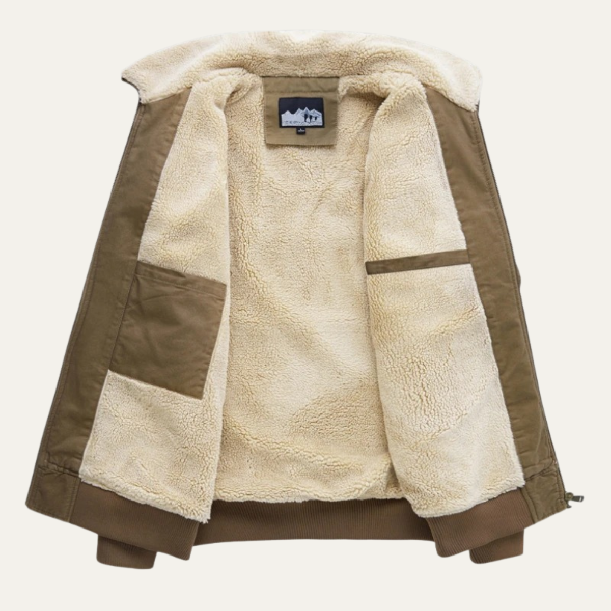 The Ironbridge - Veste Bomber en Polaire Chaude pour Hommes