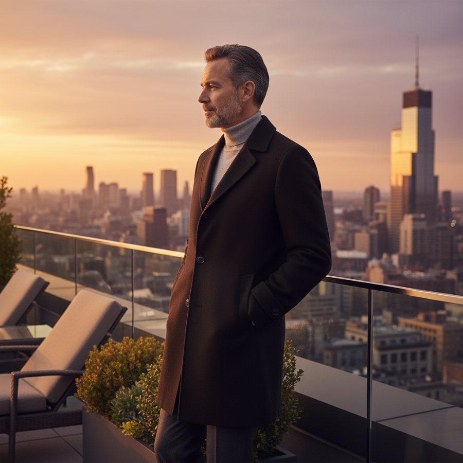 The Oakcrest – Manteau D'Hiver Élégant pour Hommes