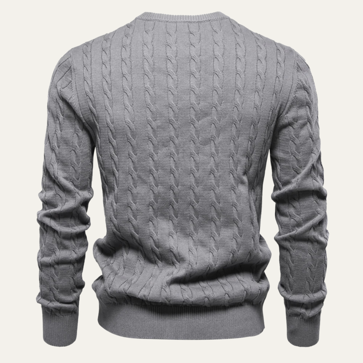 The Carmarthenshire – Pull homme col rond style élégant