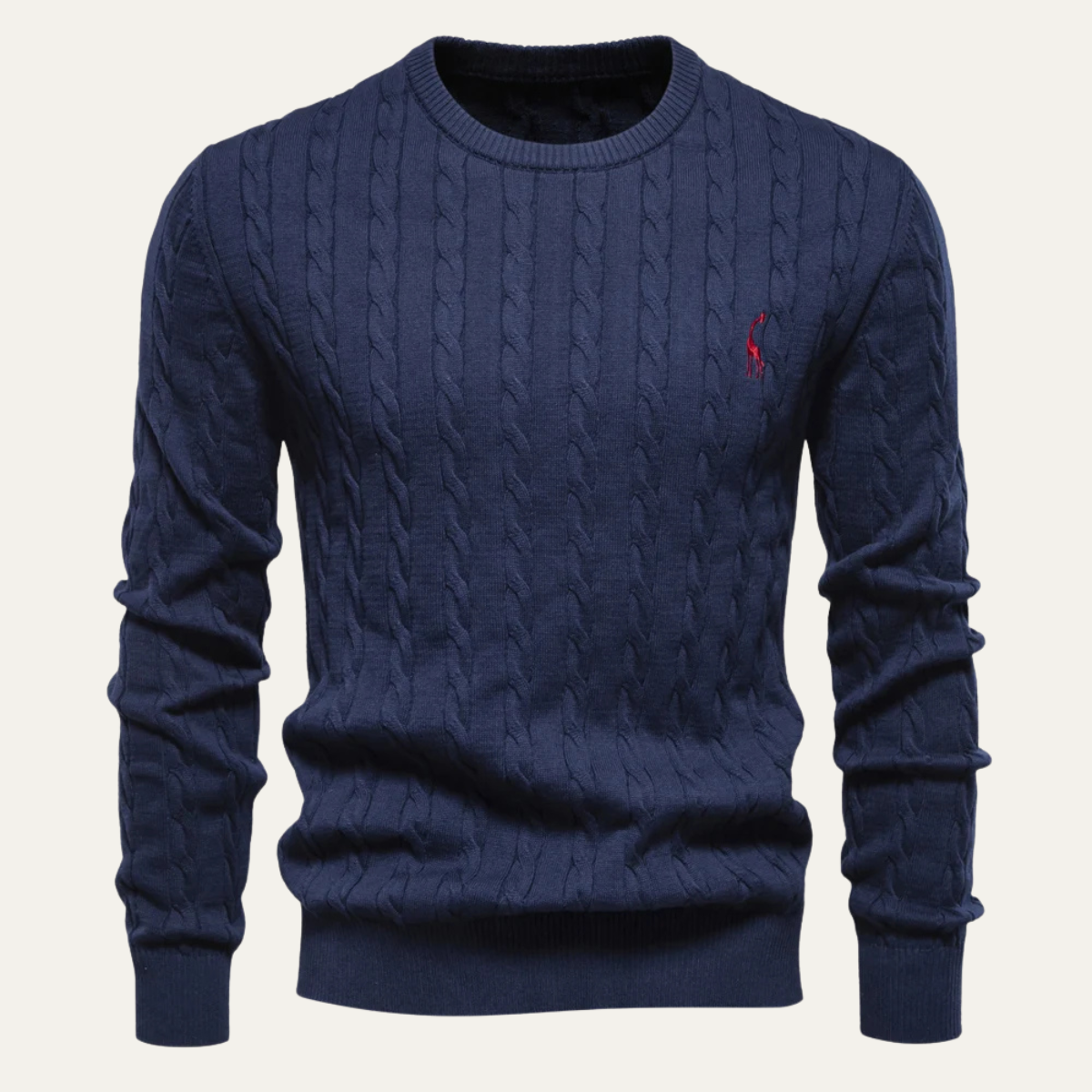 The Carmarthenshire – Pull homme col rond style élégant