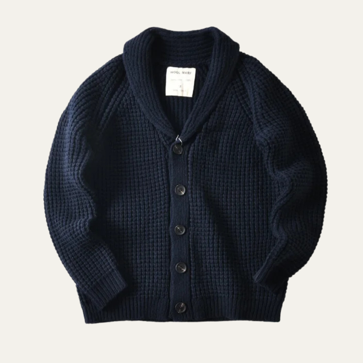 The Notting Hill - Le Cardigan Châle Vintage Épais pour Hommes