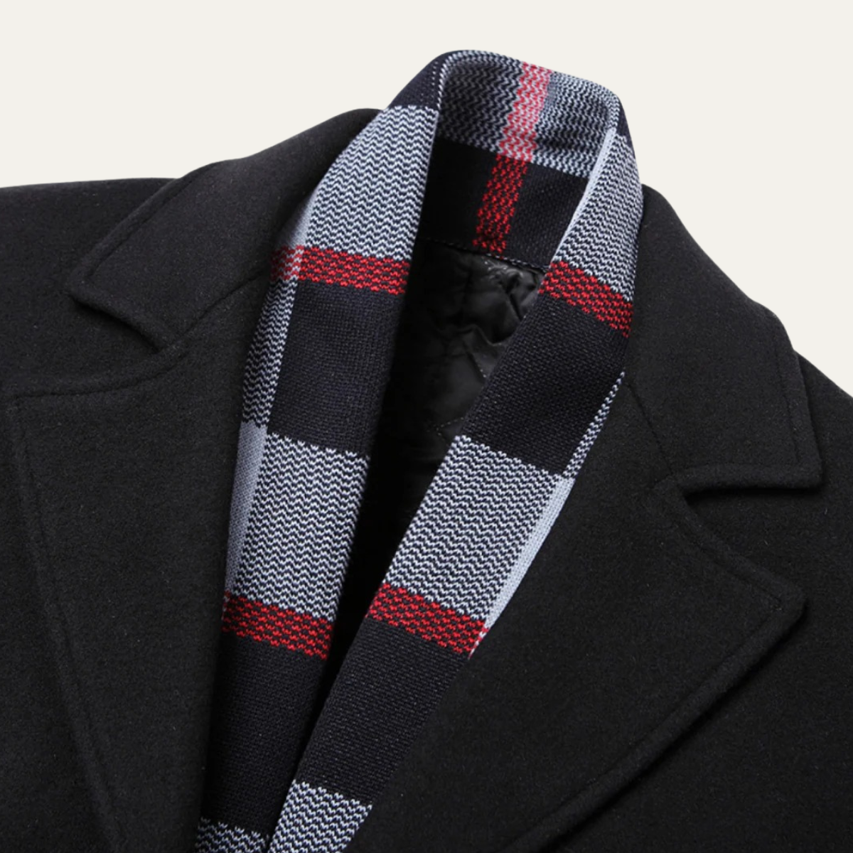 The Whitstable - Manteau Élegant en Laine Mélangée pour Hommes