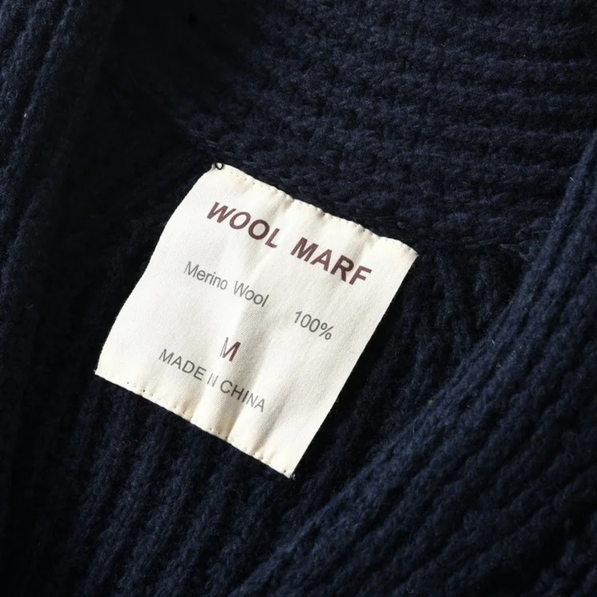 The Notting Hill - Le Cardigan Châle Vintage Épais pour Hommes