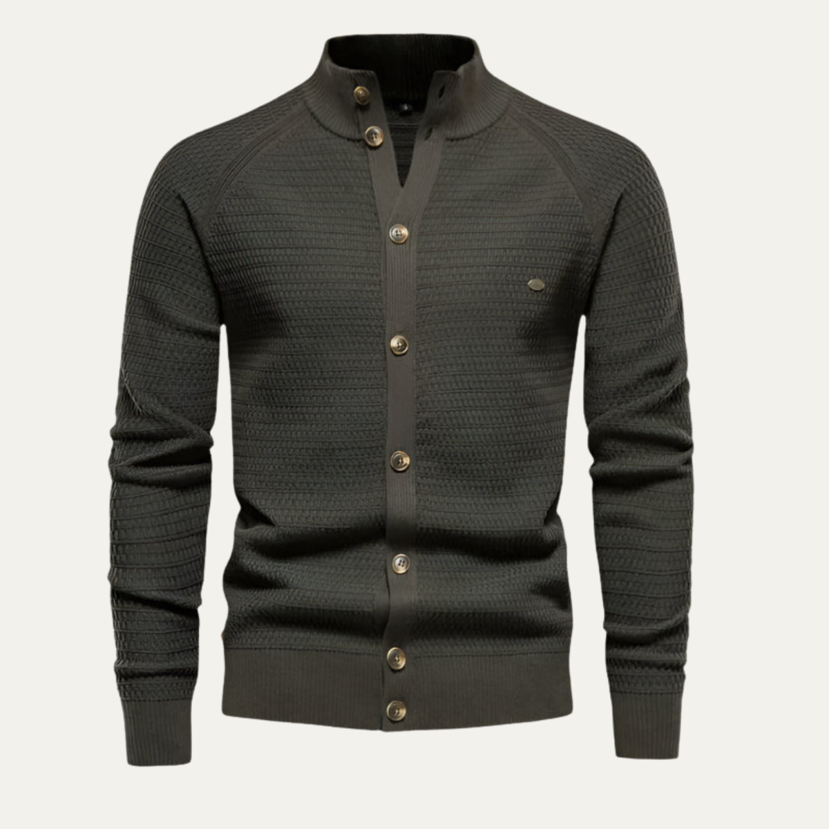 The Stratford - Cardigan pour homme 100% cachemire