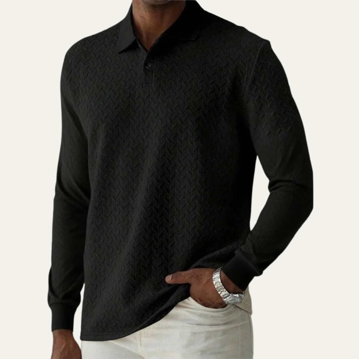 The Argyll – Polo en maille homme casual chic