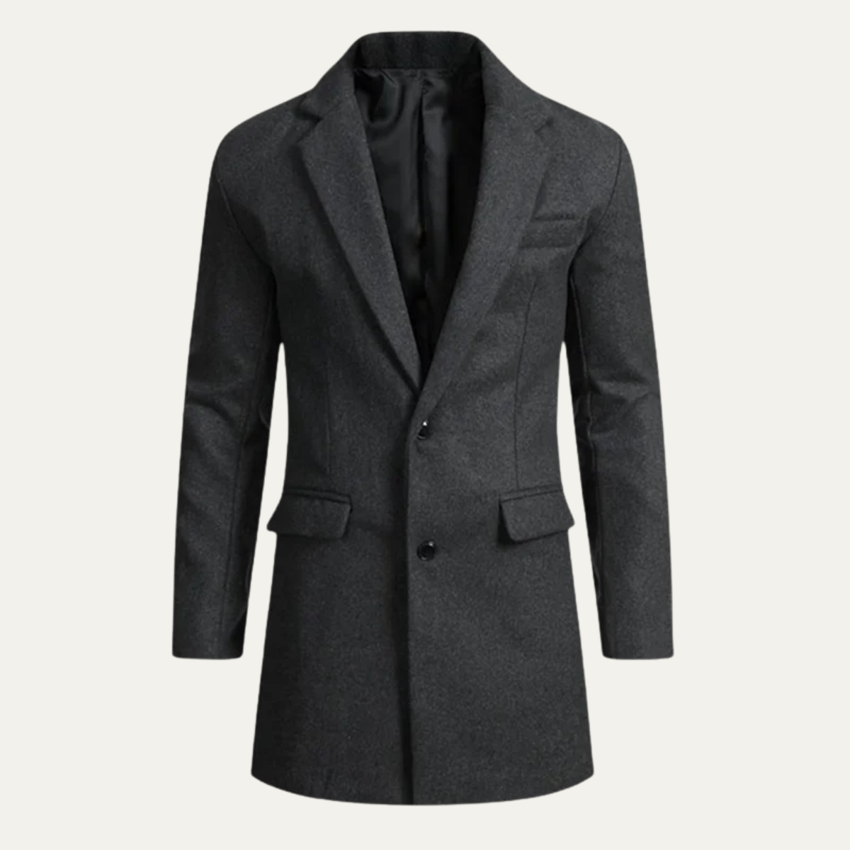 The Orkney - Manteau d'Hiver en Laine Mélangée Smart Casual pour Hommes