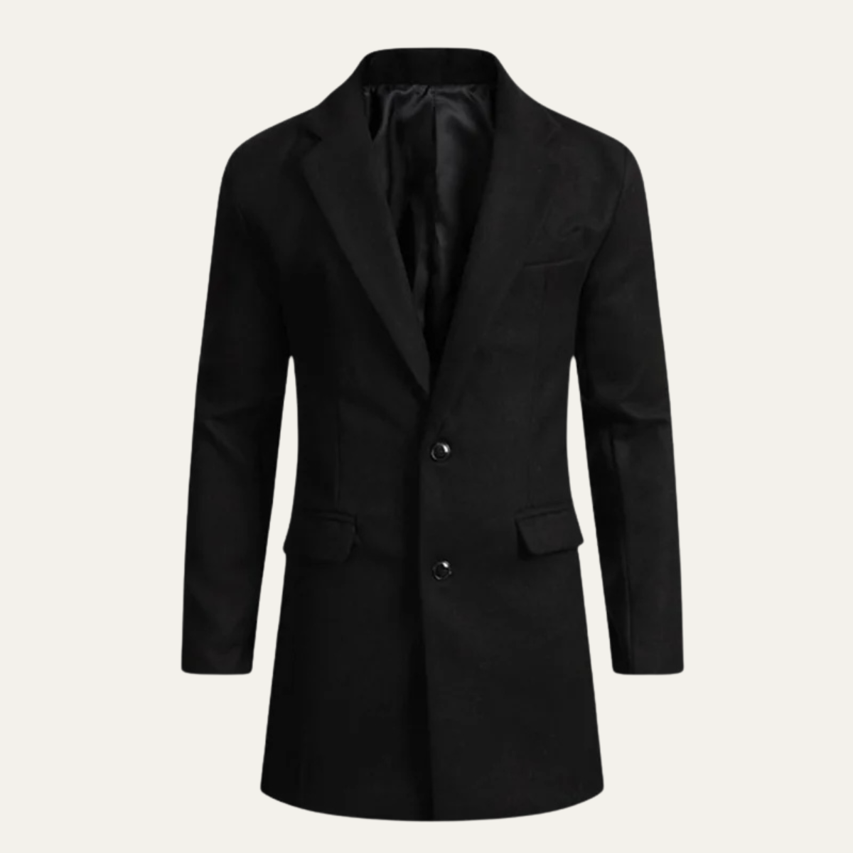 The Orkney - Manteau d'Hiver en Laine Mélangée Smart Casual pour Hommes