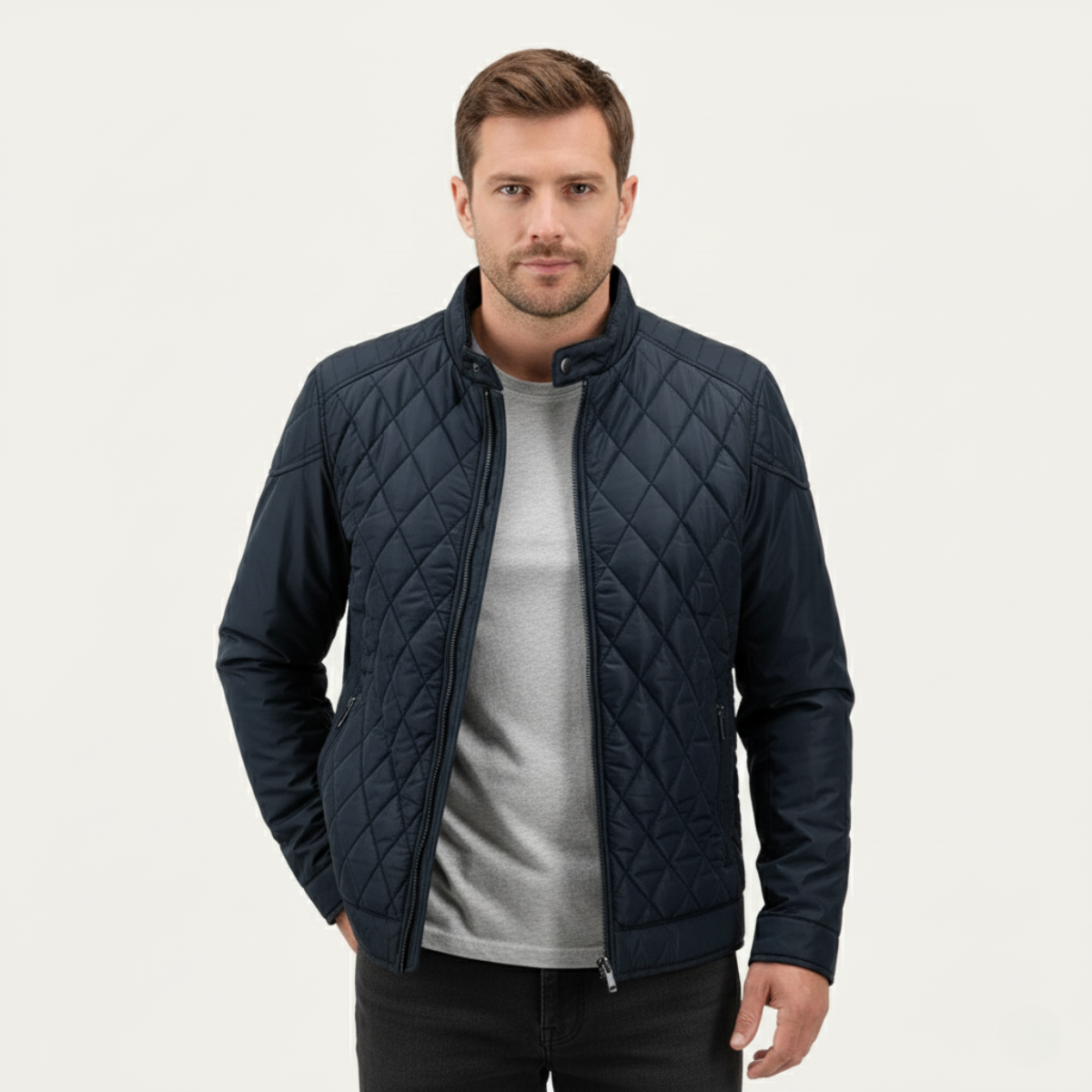 The Sheffield - Veste Matelassée Légère d'Hiver pour Hommes