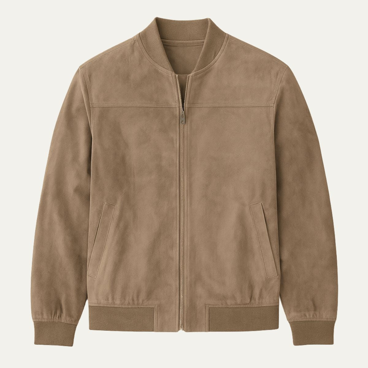 The Mayfair Veste décontractée en daim pour homme