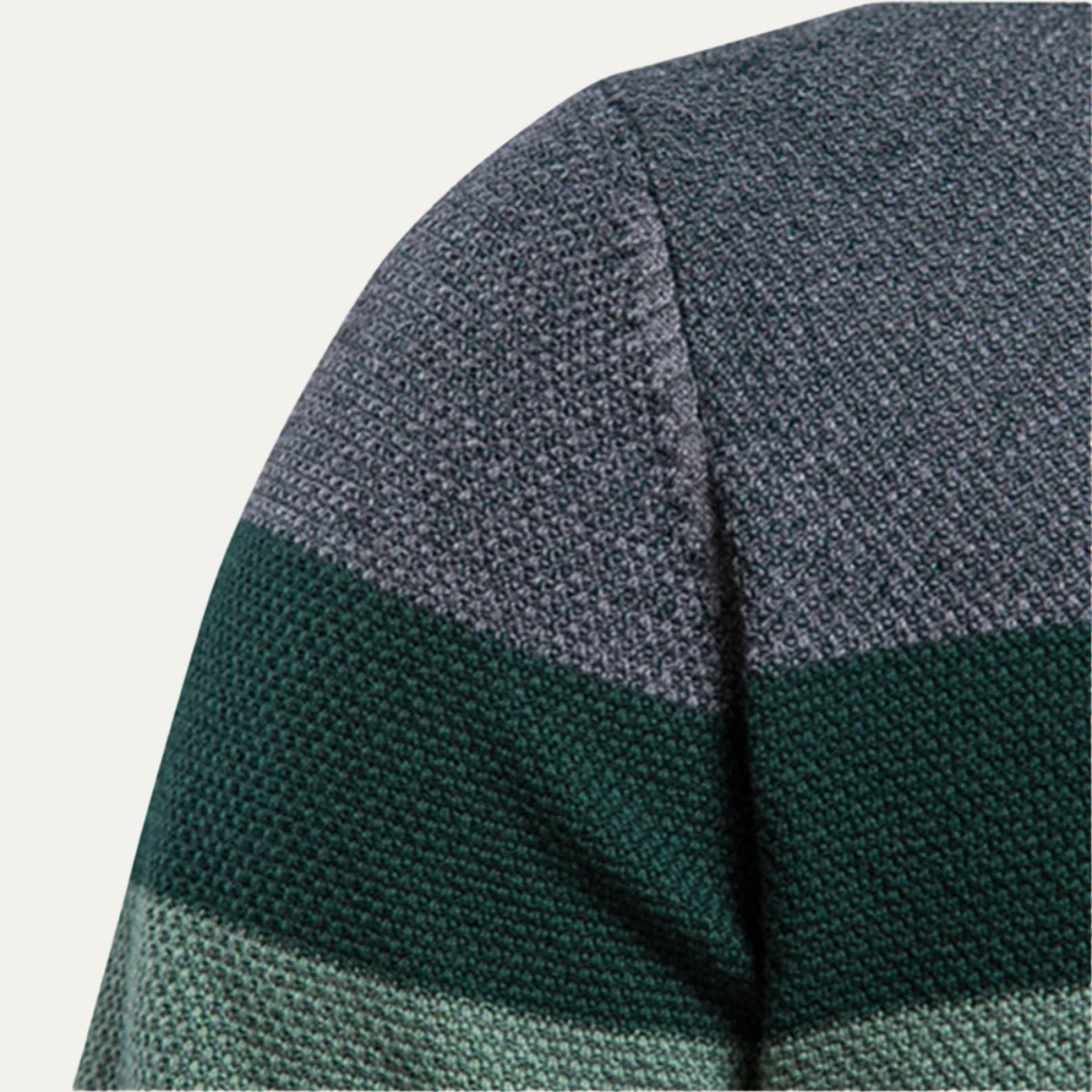 The Richmond - Pull-over décontracté à col rond en coton pour homme