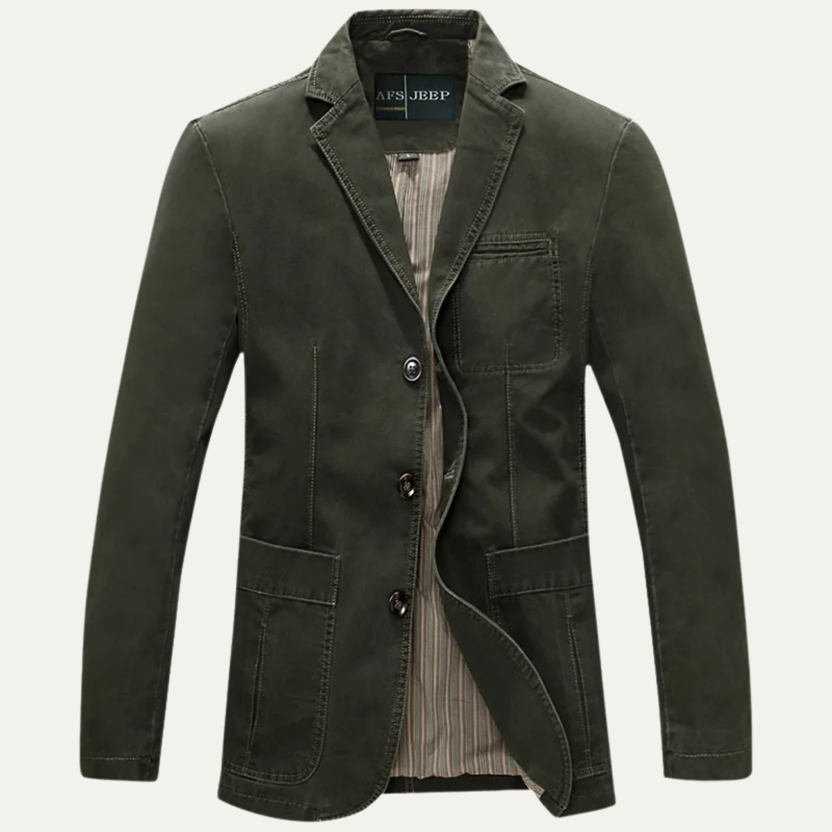 The Ventnor Veste légère décontractée à simple boutonnage pour homme