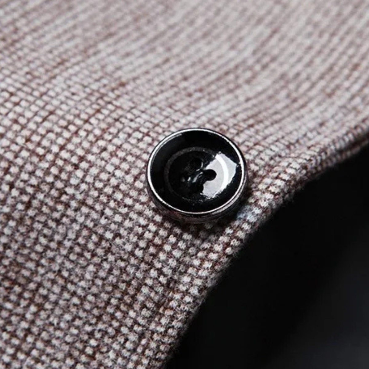 The Greenfield - Blazer de Costume Décontracté à Simple Boutonnage pour Homme