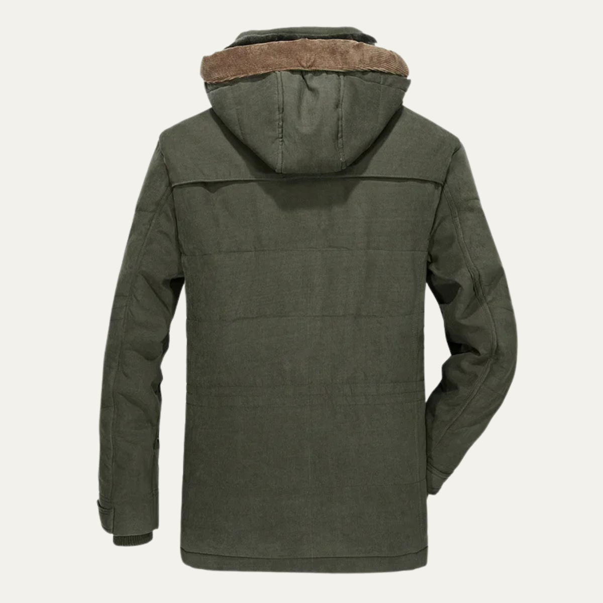The Ashcroft - Manteau d'hiver pour homme avec capuche et doublure en polaire épaisse