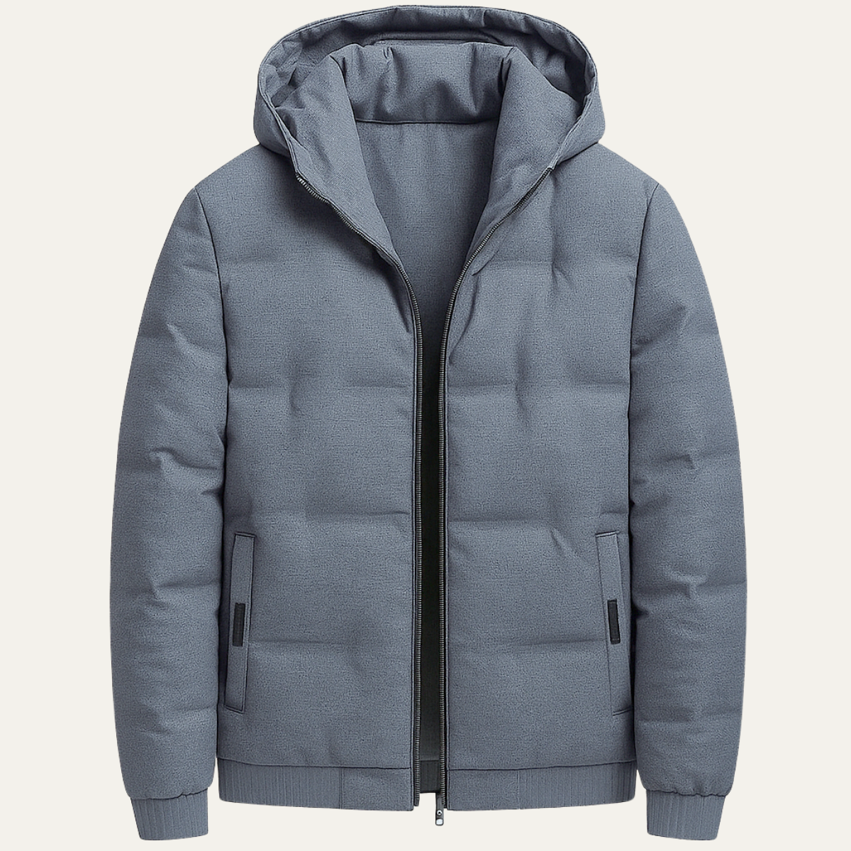 The Belvoir - Veste de ski d'hiver isolante à capuche pour homme – Gris