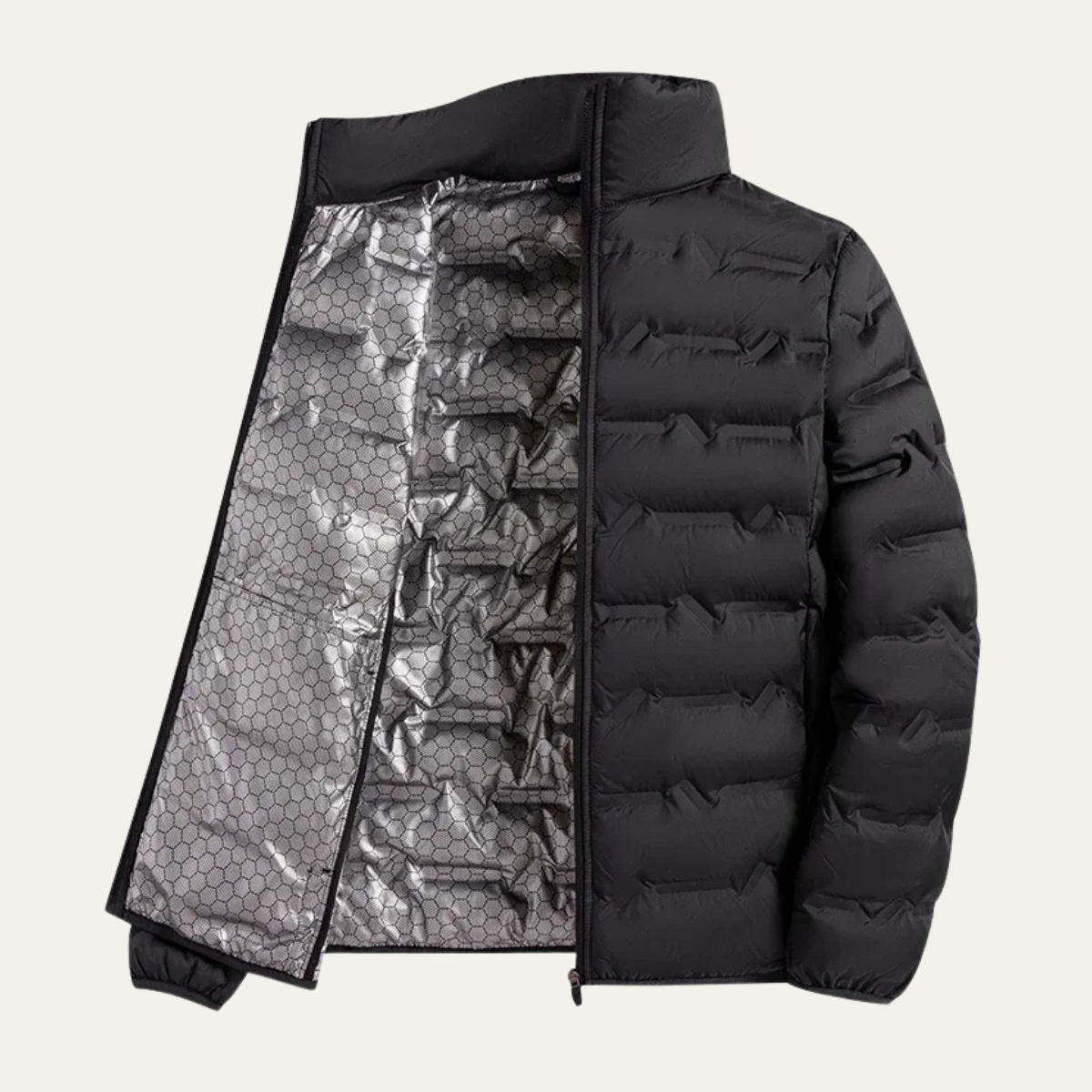 The Windmere - Veste de ski d'hiver pour homme avec doublure thermique – Noir