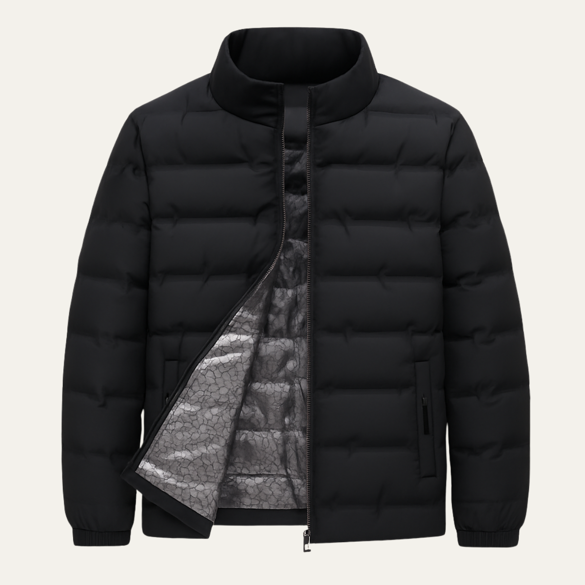The Windmere - Veste de ski d'hiver pour homme avec doublure thermique – Noir