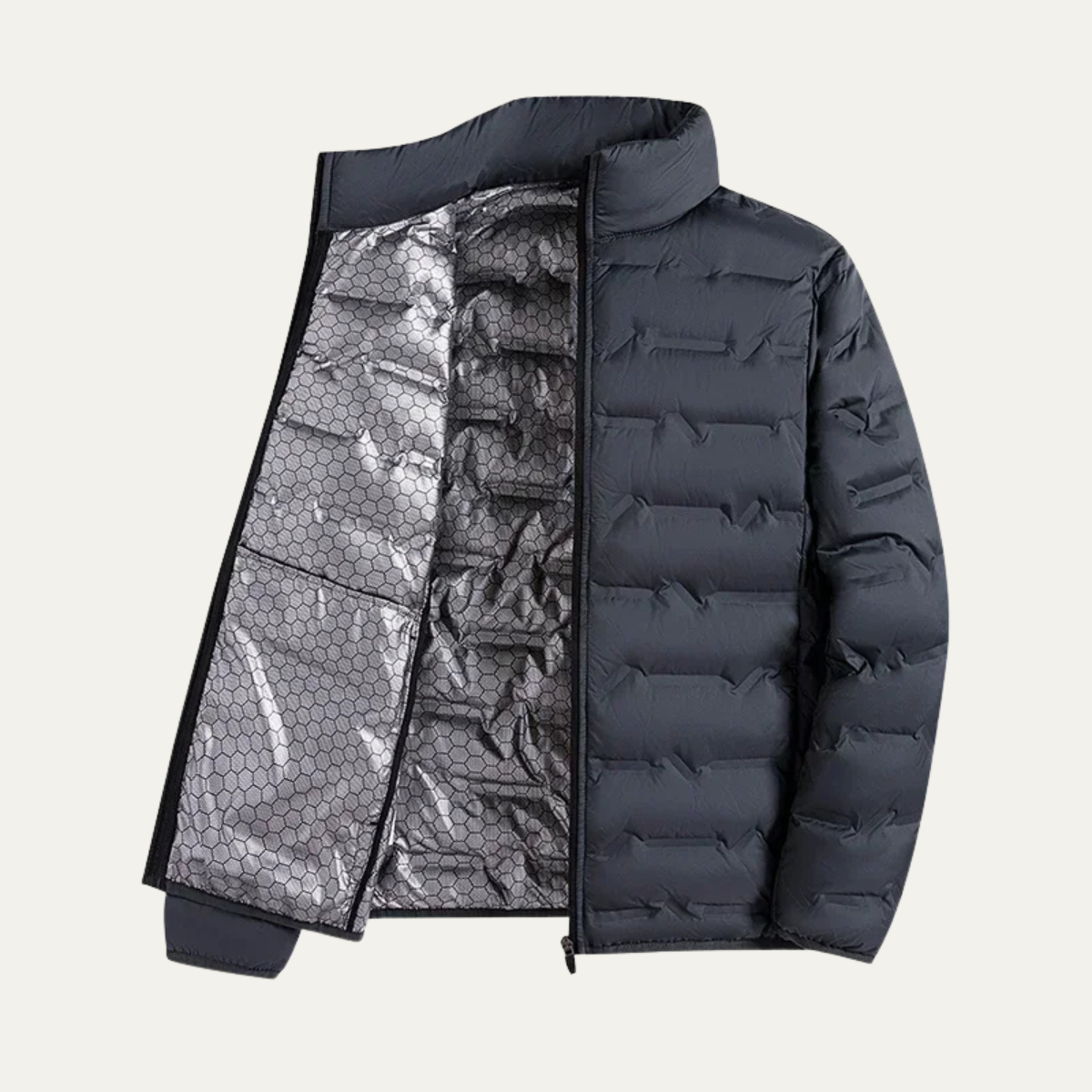 The Fairfax - Veste de ski d'hiver chauffante pour homme avec doublure thermique – Gris