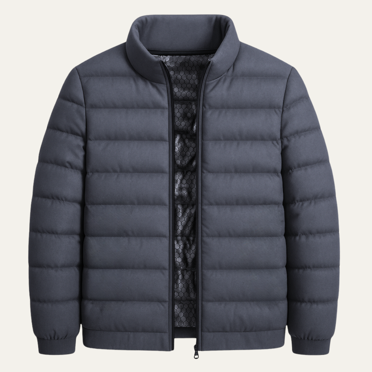 The Fairfax - Veste de ski d'hiver chauffante pour homme avec doublure thermique – Gris