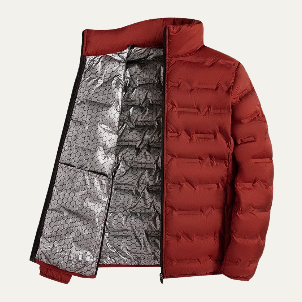 The Marlowe - Veste de ski d'hiver chauffante pour homme avec doublure thermique – Bordeaux