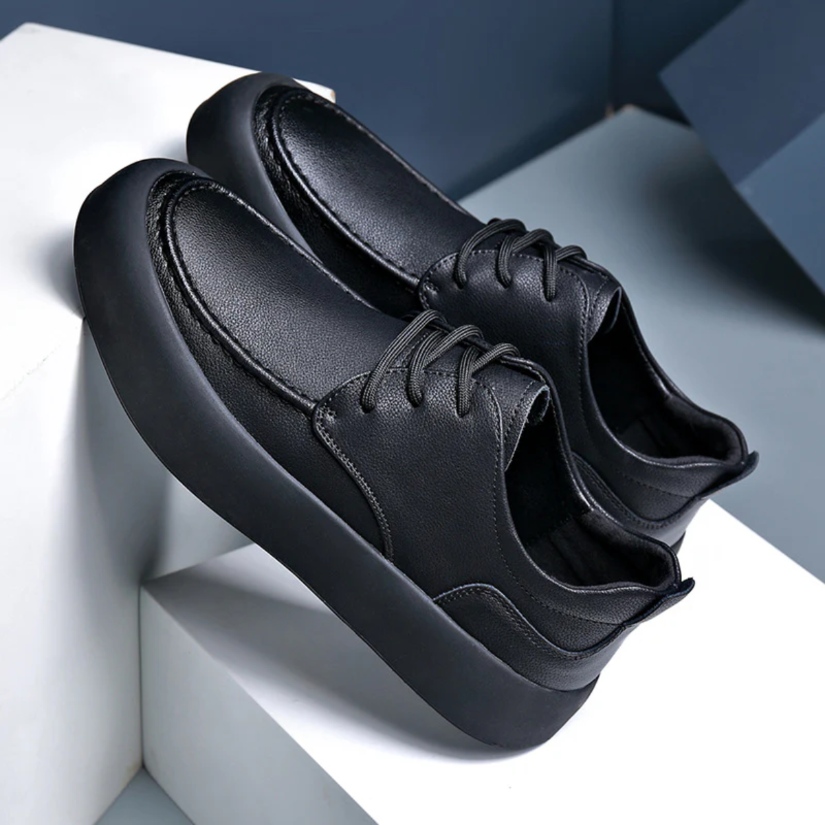 The Berlin - Sneakers en Cuir Smart Casual pour Hommes