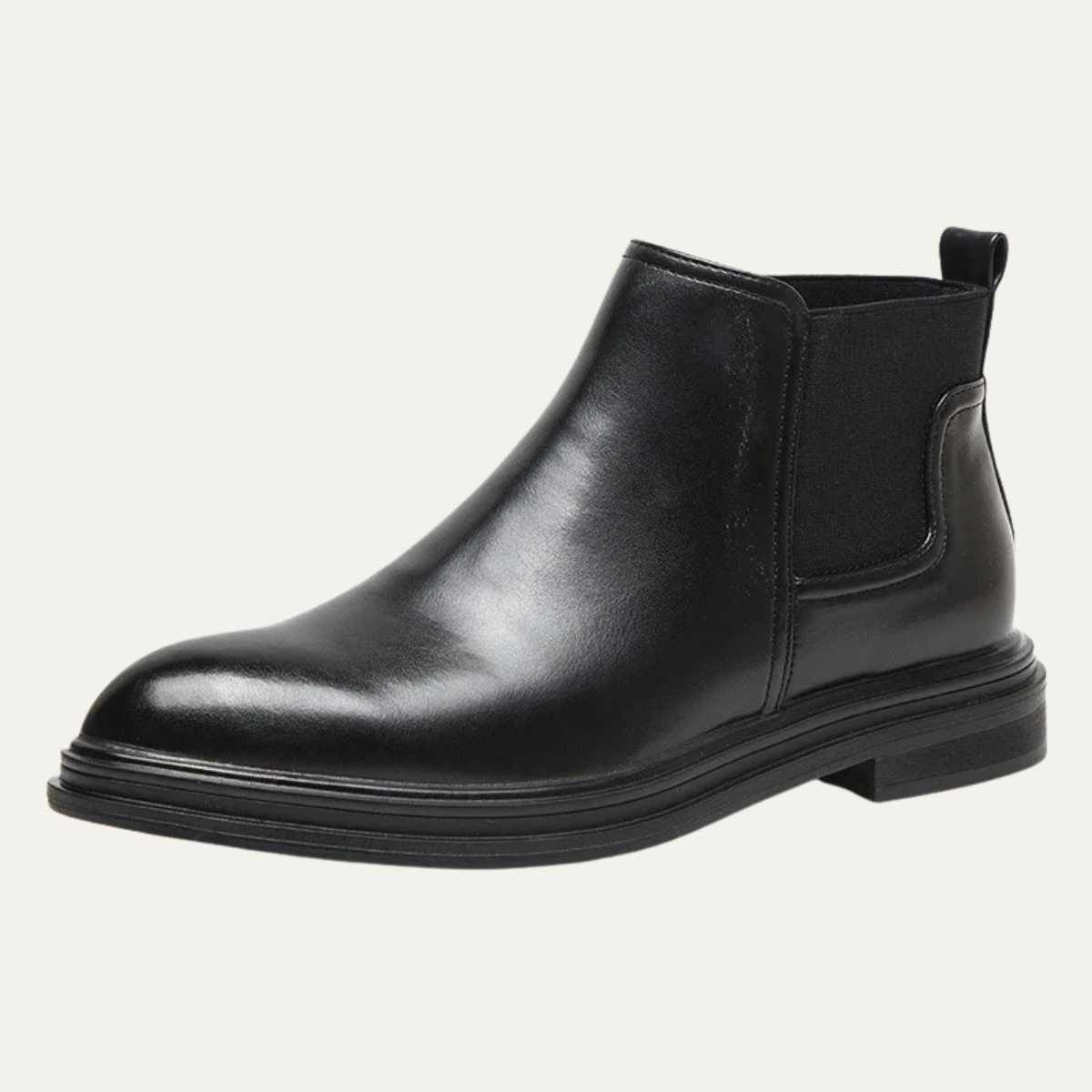 The Lezzeno - Bottes Chelsea Classiques en Cuir pour Hommes