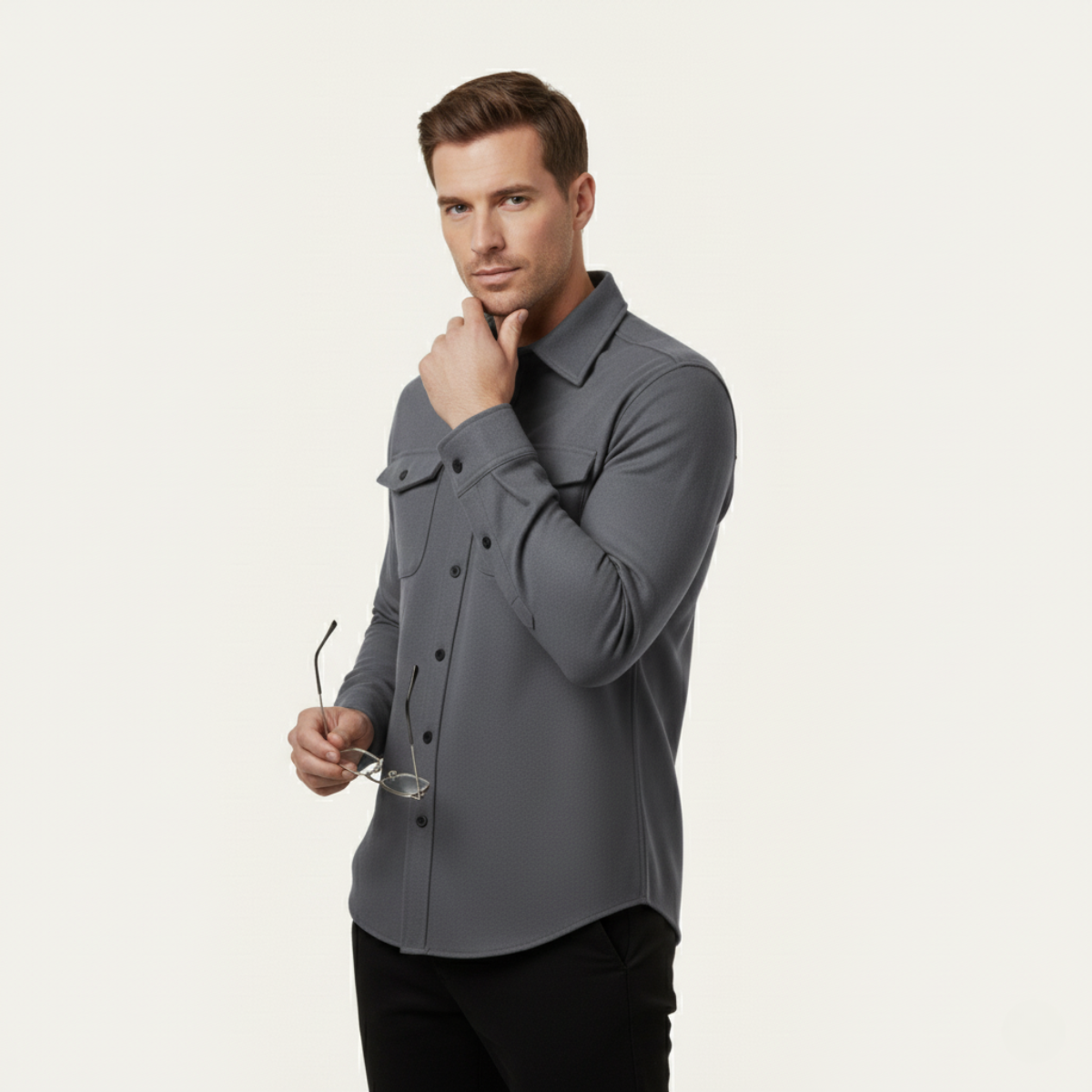 The Ascoli Piceno Veste oversize à manches longues pour homme