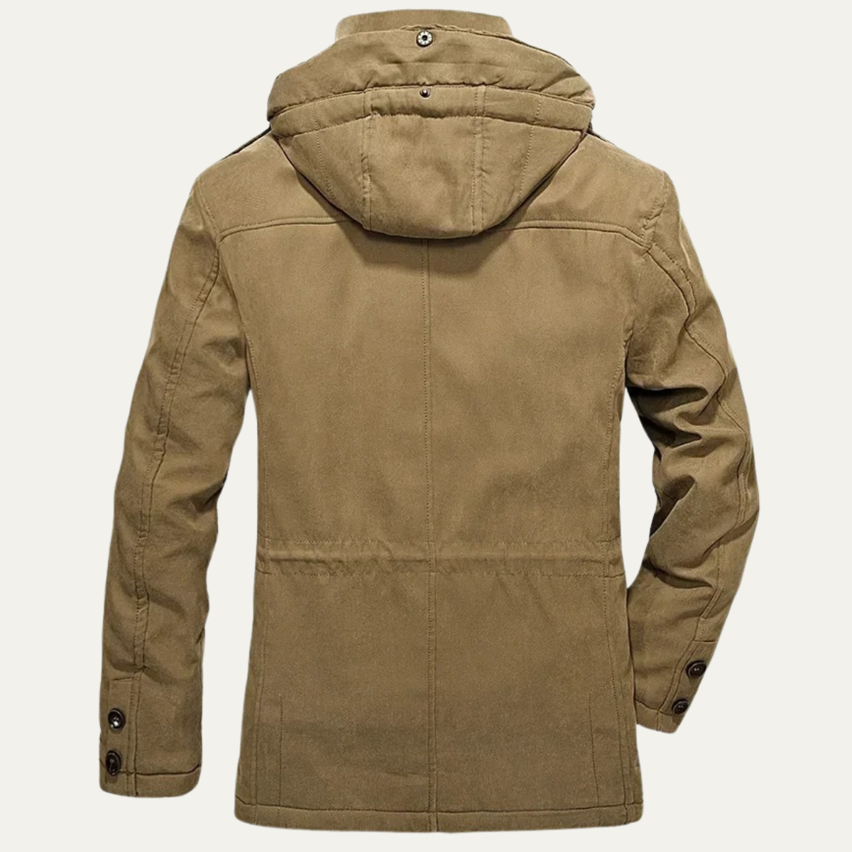 The Halstead Veste militaire d’hiver thermique à capuche pour homme