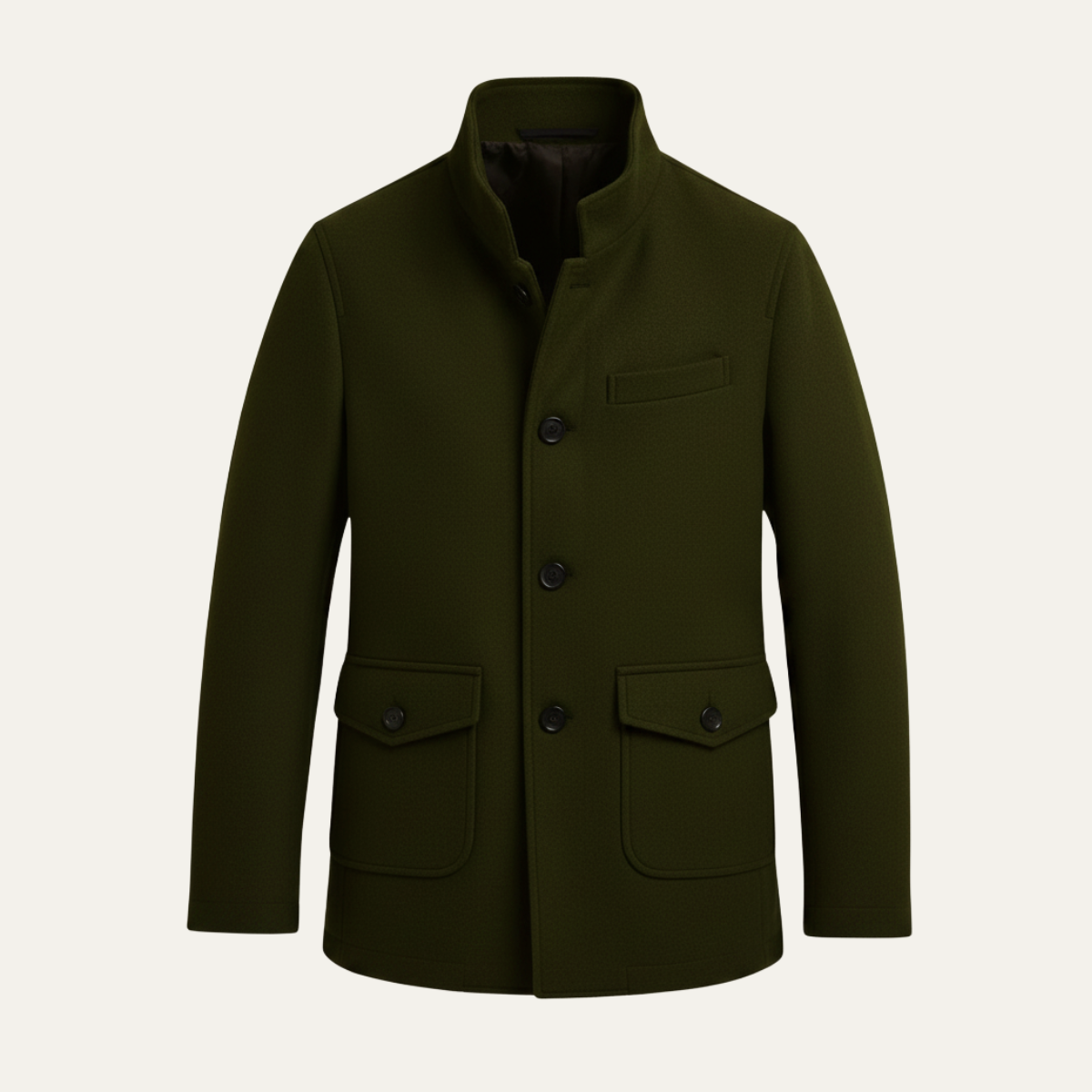 The Rome - Manteau en laine ajusté pour homme