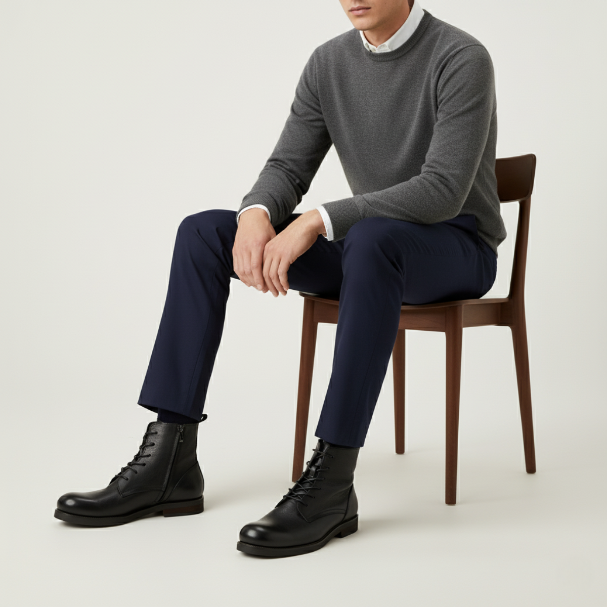 The Colchester Bottes en Cuir Vintage Élégantes pour Homme