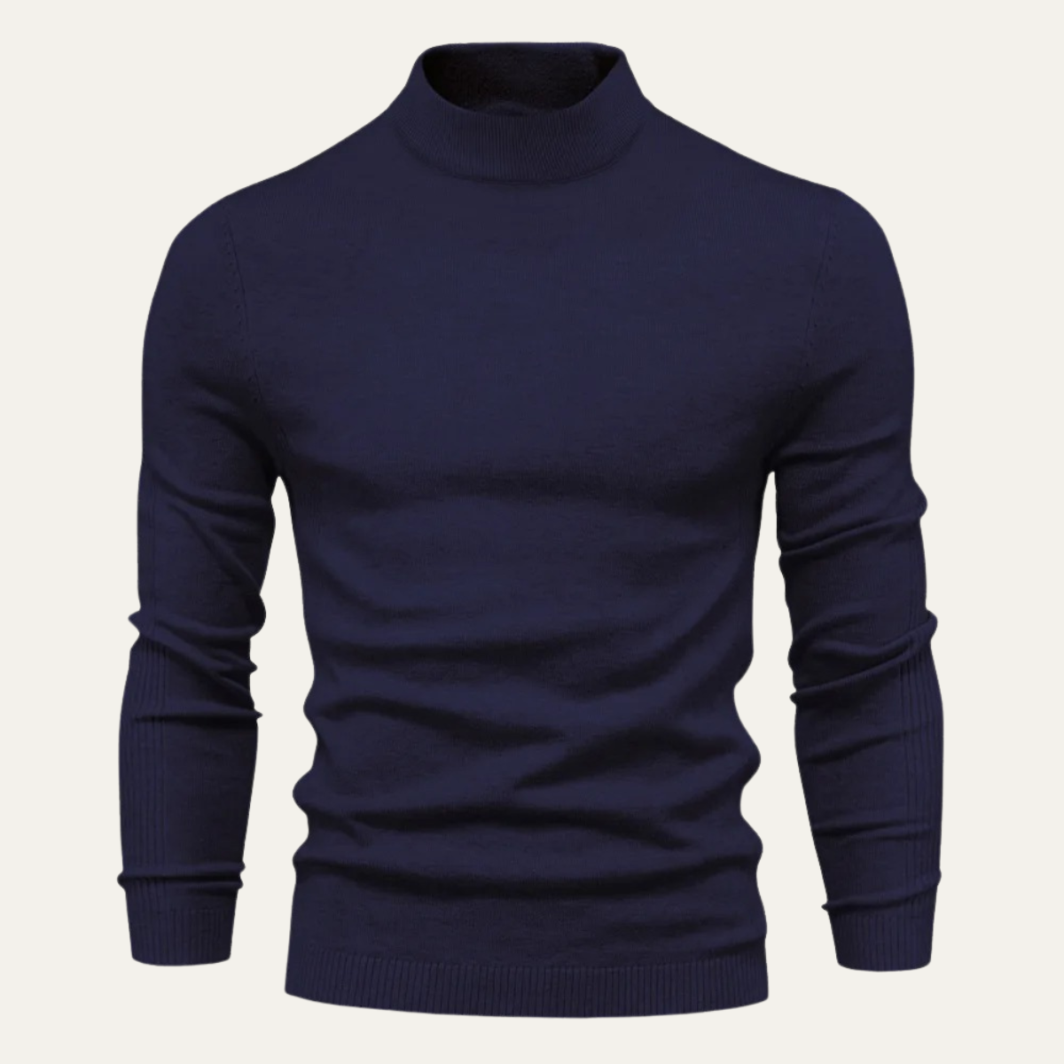 The Caernarfon - Pull Col Roulé Ajusté pour Homme