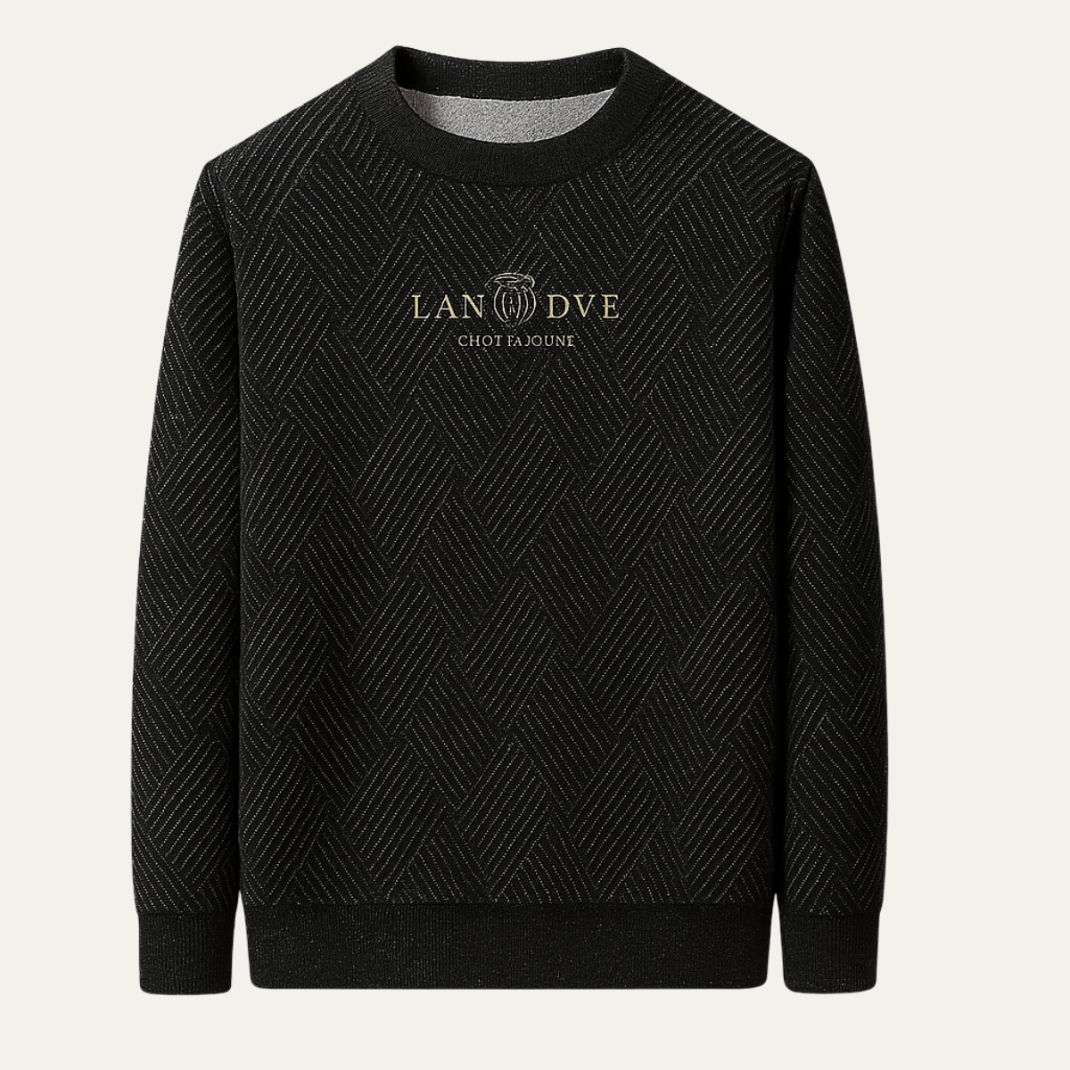 The Swansea – Pull homme doublure polaire toucher velours