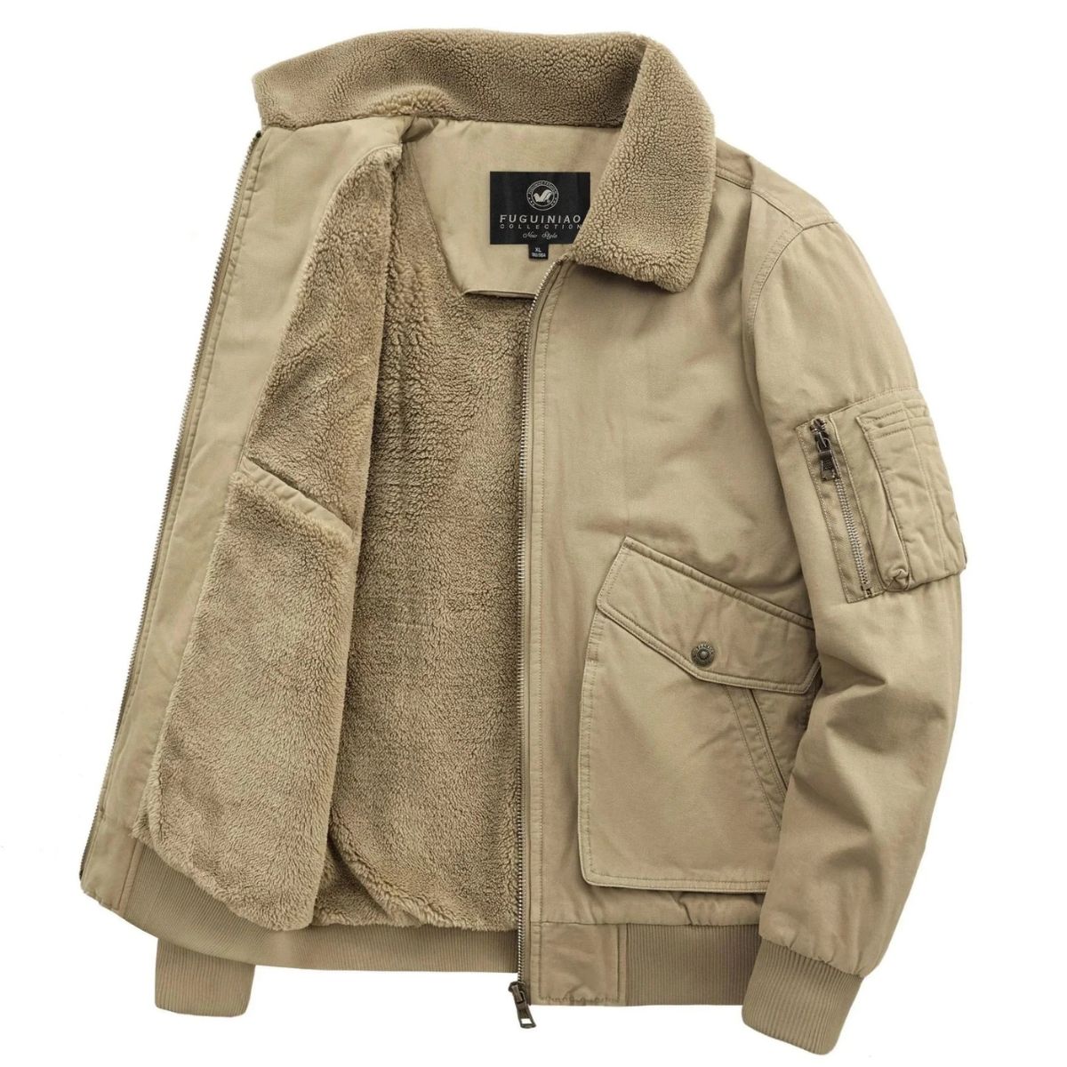 The Leeds Blouson aviateur doublé polaire pour homme